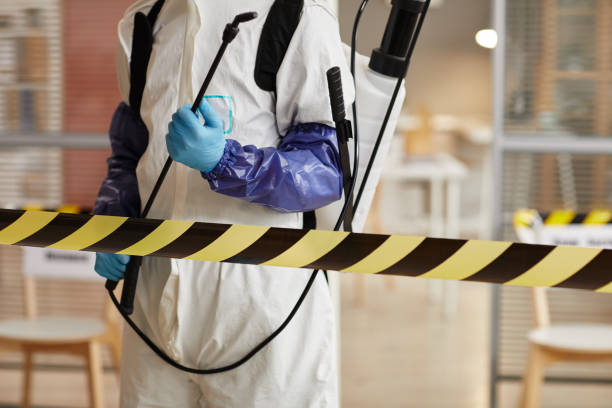 Professional Trauma Scene Cleanup technician working in Lyndhurst, NJ
